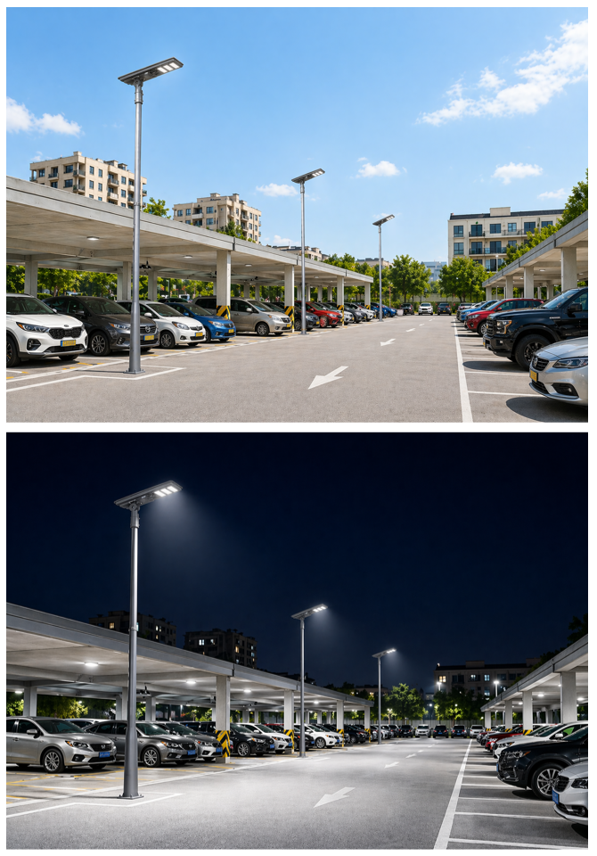 Lampu Jalan Surya All-In-One gambar instalasi 8